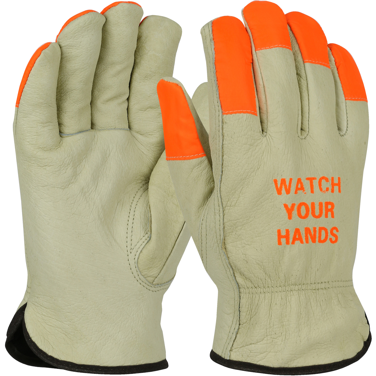 THERMAL PIGSKIN DRIVER WATCH YOUR HANDS - Cold-Resistant Gloves